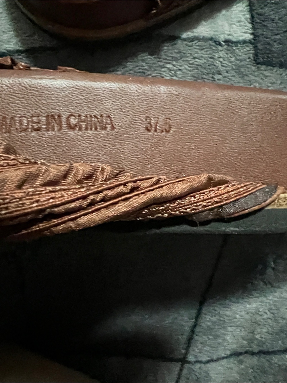 rag & bone Bailey Leather Cross-Strap Slingback Sandals size 7.5 or 37.5 - Picture 7 of 14